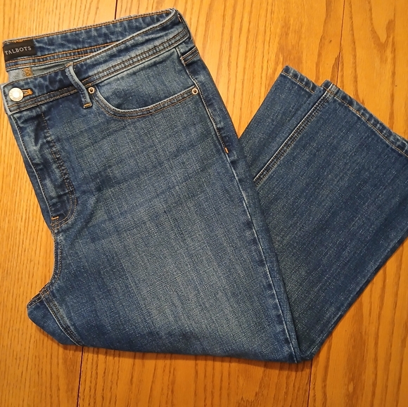 Talbots Denim - Talbots Bootcut Jeans. Like New Condition. Size 14P